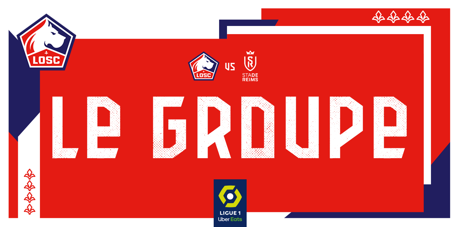 Le groupe pour LOSC-Reims